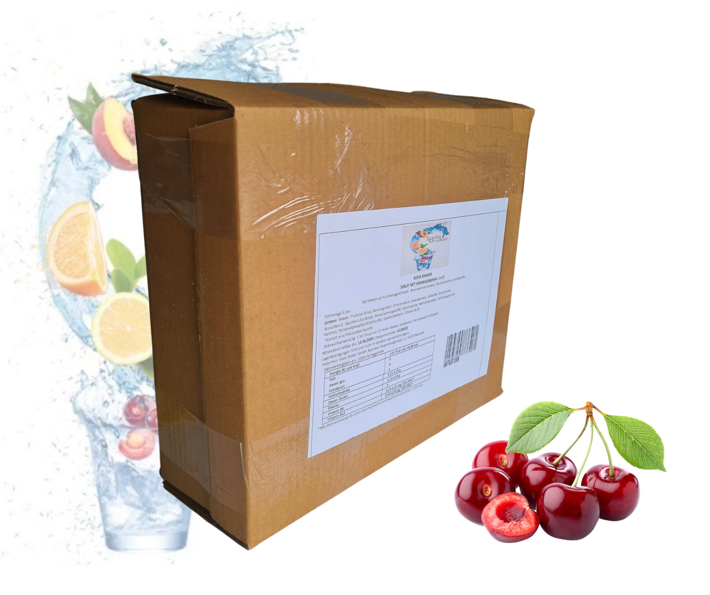 Kirsch Sirup Bag in Box 5 Liter
