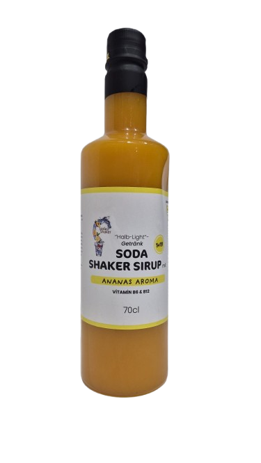 Ananas Sirup in Flasche 0,7 Liter
