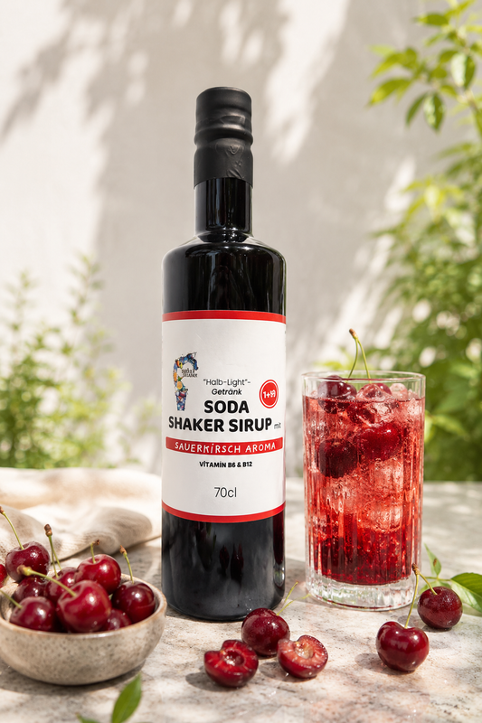 Sauerkirsch Sirup in Flasche 0,7 Liter