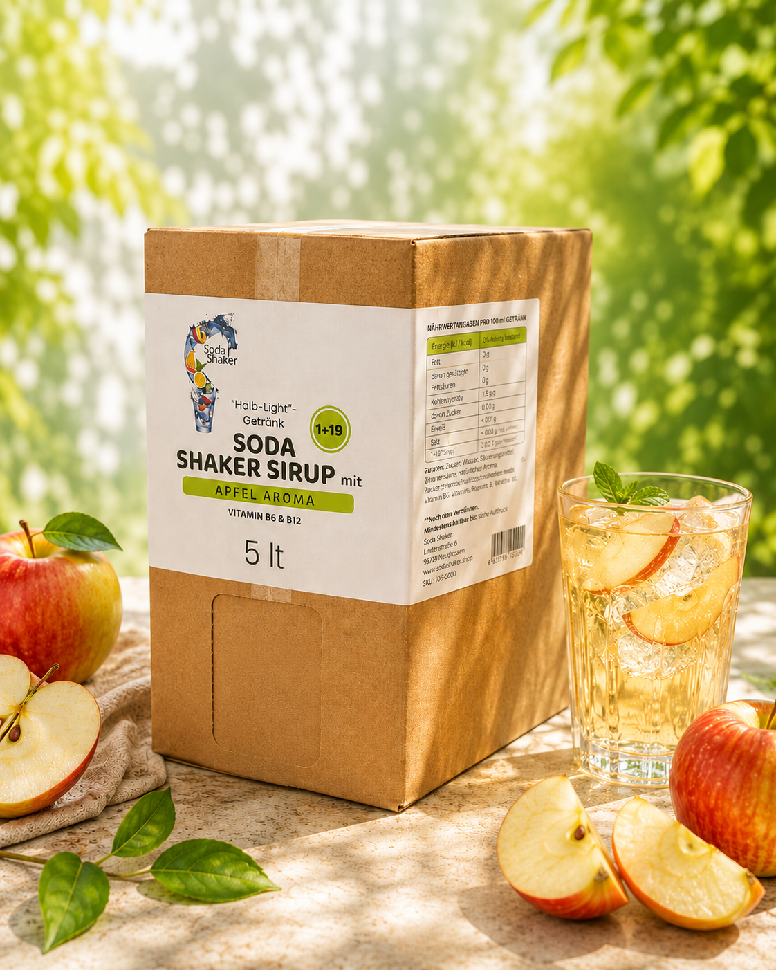 Apple Bag in Box Syrup 5 liters