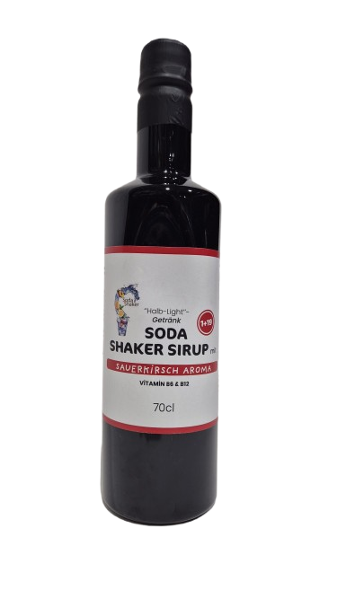 Sauerkirsch Sirup in Flasche 0,7 Liter