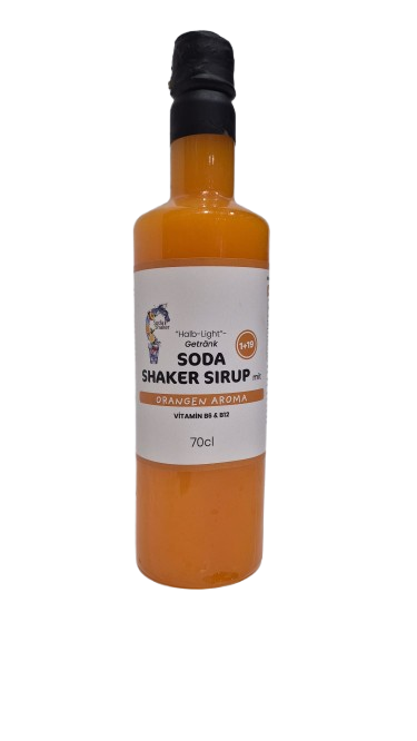 Orangen Sirup in 0,7 Liter Flasche